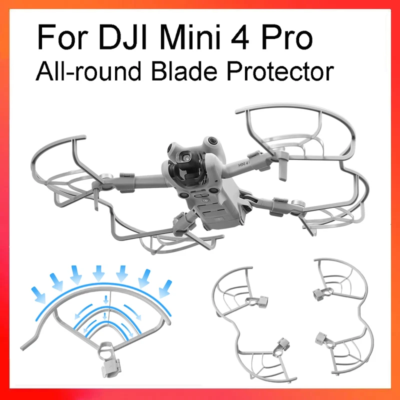 Per Dji Mini 4 Pro Protezione Lama A Tutto Tondo Per Accessorio Anello Paraurti Dji Mini 4 Pro