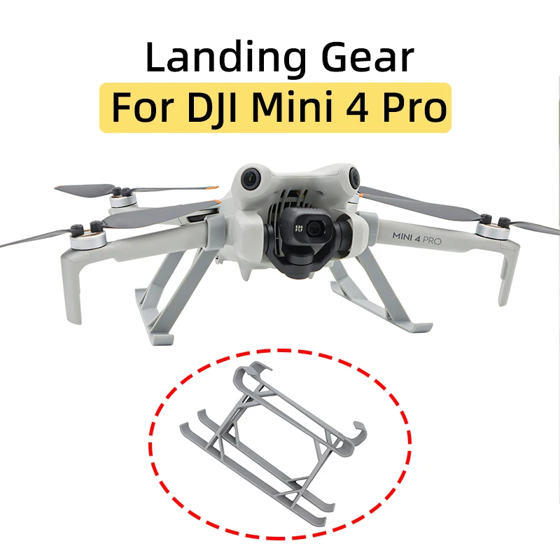 Per Dji Mini 3/3 Pro/4 Pro Drone Landing Gear Support Leg Gimbal Camera Lens Aumenta Anti-Collisione Proteggi Gli Accessori Della Staffa
