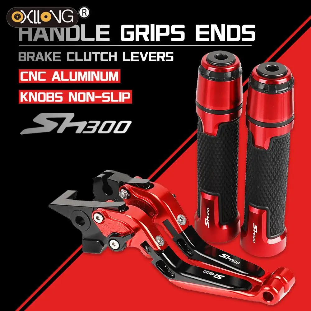 Per Honda Sh300 Sh 300 Sh-300 Moto Cnc Freno Leve Frizione Manopole Manubrio Maniglia Impugnatura Estremità Per Honda Sh300 2018