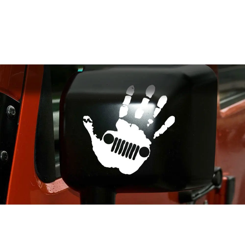 12.7Cm Per Jeep Wave Decal | Jeep Sticker Tj Yj Wrangler Grand Cherokee T-034