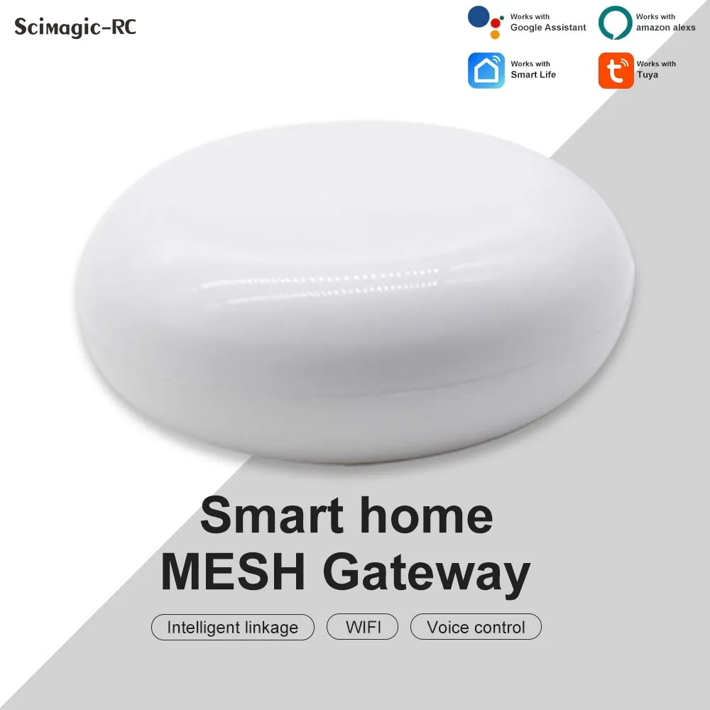 Tuya Wifi Smart Mesh Gateway Wireless Dc 5V Smart Home Ble Mesh Hub Tuya Bridge Wireless Remote Controller Hub