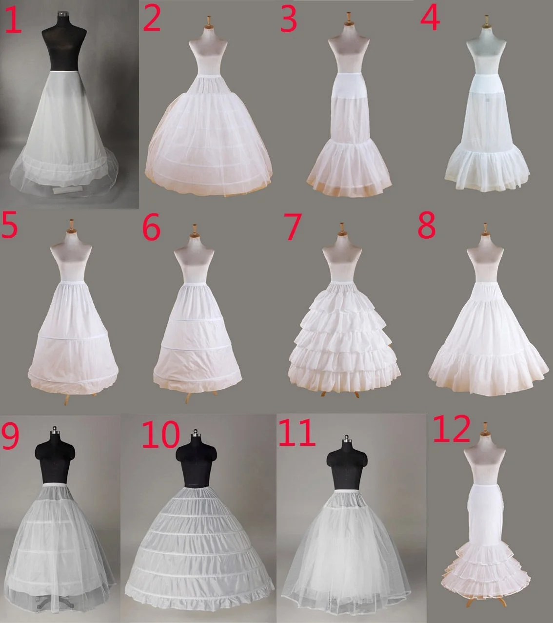 Sottoveste Sottogonna Sottoveste Da Sposa Vestito Da Sposa Crinolina Hoopless