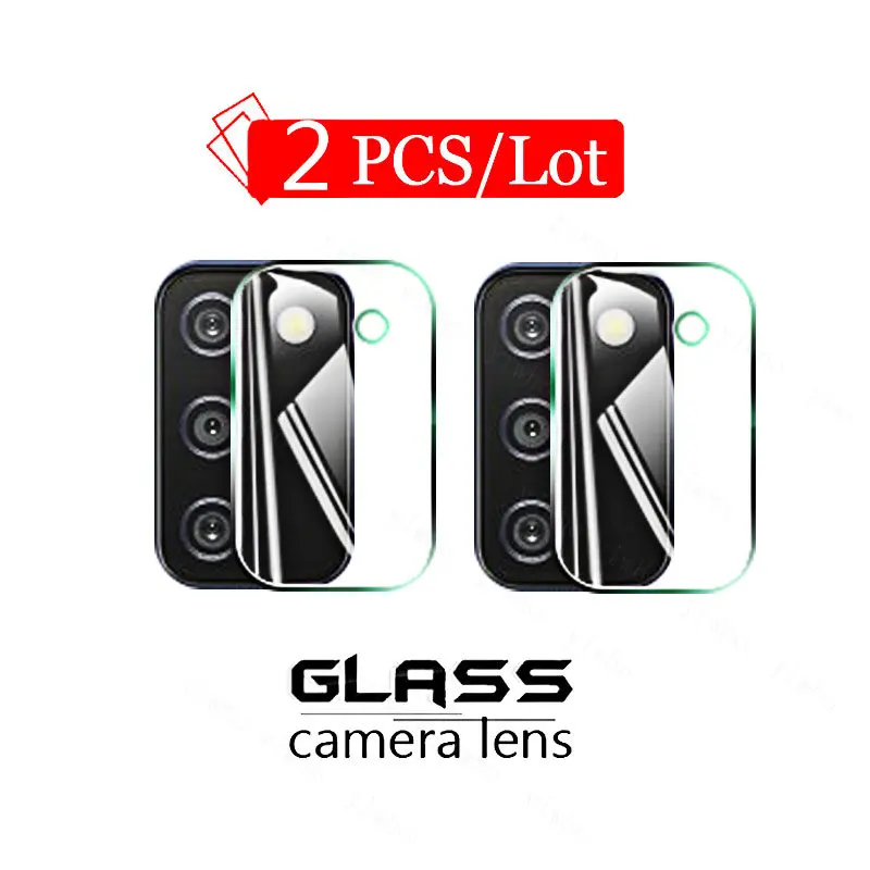 2Pcs Obiettivo Della Fotocamera Per Samsung Galaxy A03S Proteggi Schermo Per Samsung A03 Core 03S 04S 02S 21S 52S M02S 21S 31S Vetro Protettivo