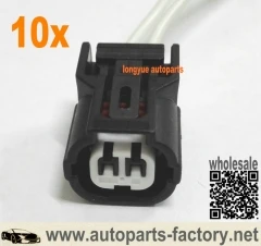 10 Pz Iat Ect Vtec Serie K Connettore Spina Pigtail Rsx Ep3 S2000 Txs Si K20 K Custodia Per Honda Acura Civic Element Pilot Accord 8"
