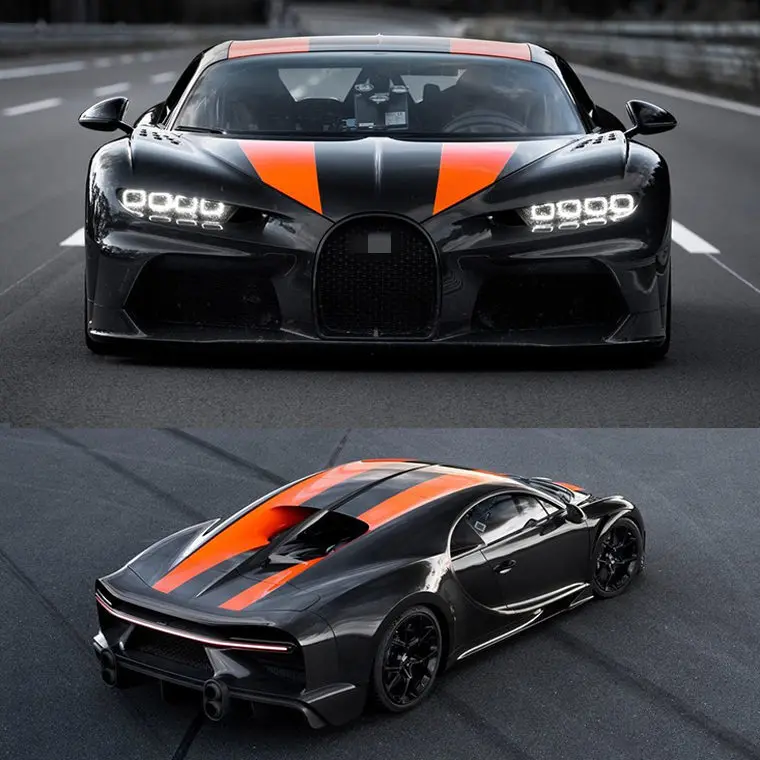 Per Bugatti Chiron Sport Adesivi Per Auto Personalità Ghirlanda Adesivi Decorativi Chiron Auto Ghirlanda Adesivi Da Corsa