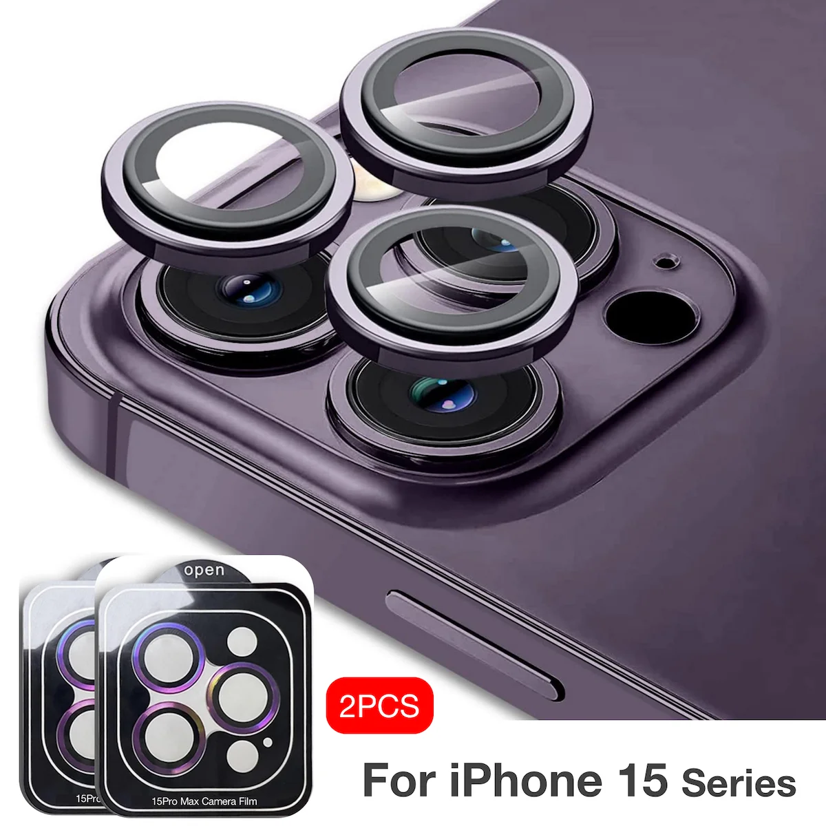 Per Iphone 15 Pro Max Iphone15 Plus Stealth Camera Resist Film Protect Photography Vedio Recording Take A Picture Resist Film