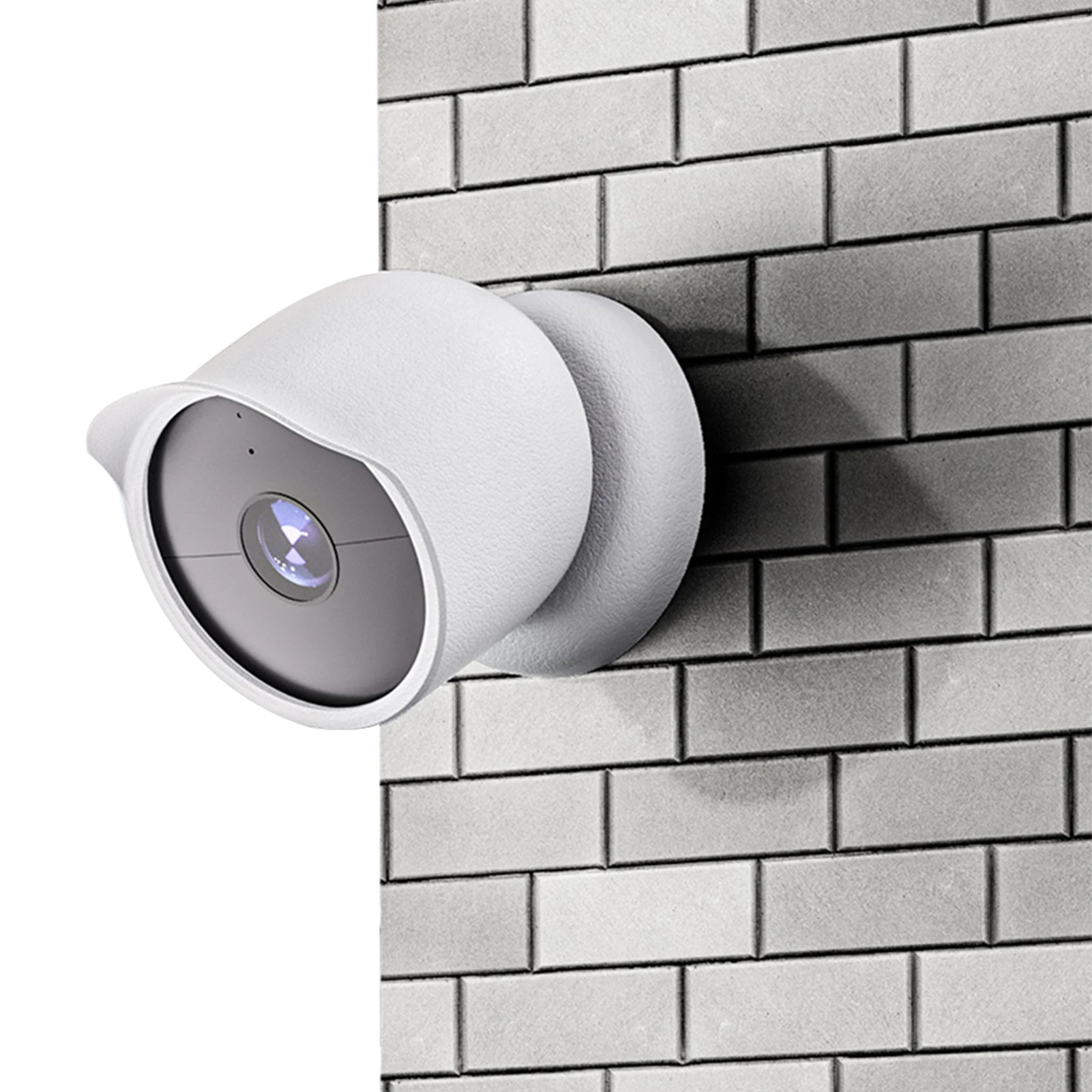 Custodia In Silicone Impermeabile Compatibile Con Google-Nest Cambattery Security Camera Cover Protettiva Per Google-Nest Cam Outdoor