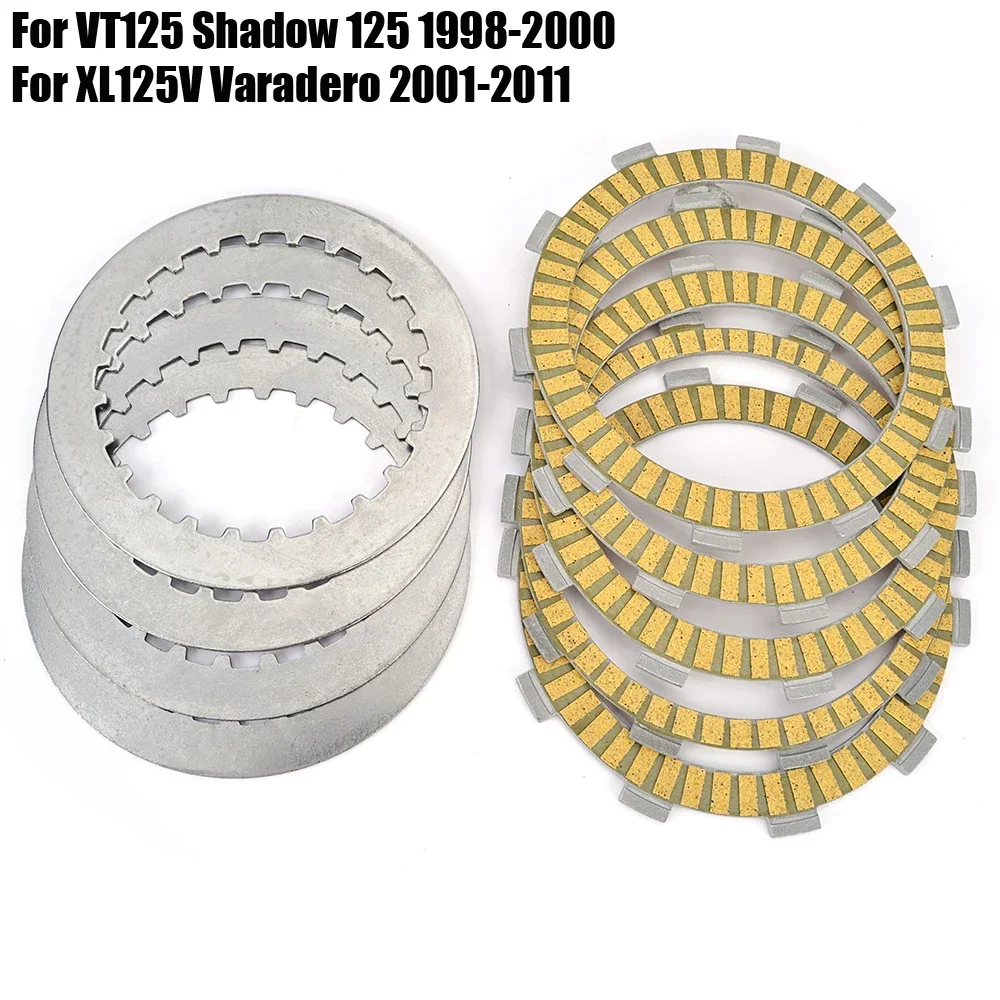 Dischi Frizione Frizione Per Honda Vt125 Shadow 125 1998-2000 Xl125V Tek 2001-2011