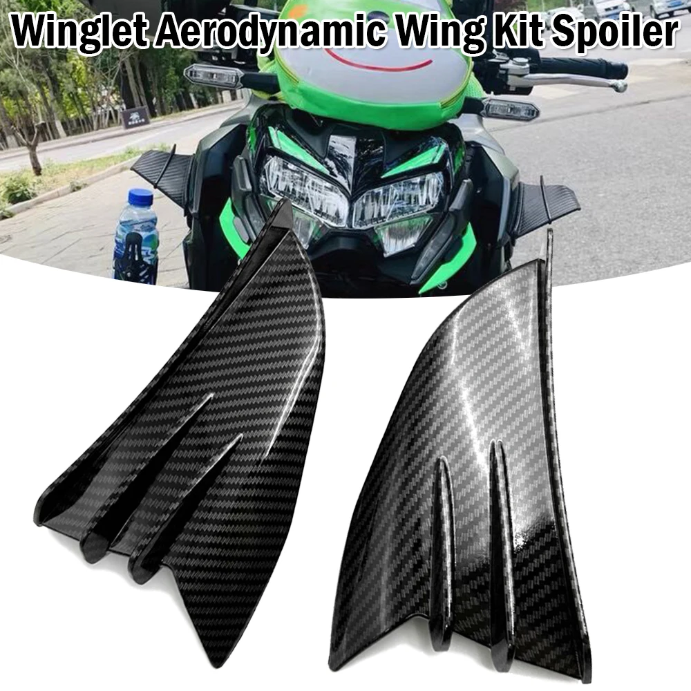 Per Suzuki Gsx-R600 Gsx-R750 Gsx1300R Hayabusa Gsxr1000 2023 Moto Universale Winglet Aerodinamico Ala Kit Spoiler