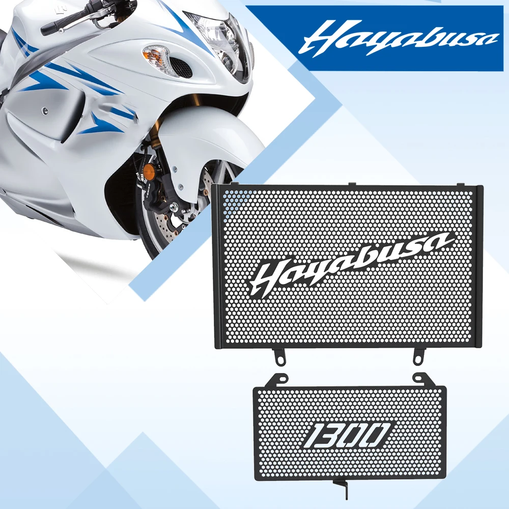 Per Suzuki Gsx1300R Gsx 1300R Hayabusa Moto Radiatore Guard Oil Cooler Cover Set Gsx1300 R 1999-2019 2020 2021 2022 2023
