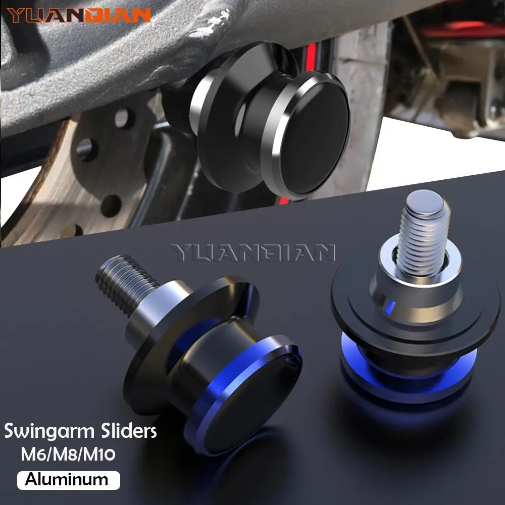 Per Suzuki Hayabusa Gsx1300R Gsx 1300R 2008- 2023 2022 Gsx1300 R Accessori Moto 8Mm Swingarm Spool Slider Viti Di Supporto