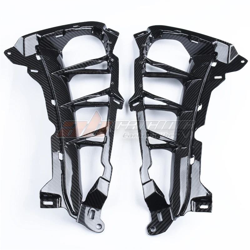 Prese D'Aria Laterali Interne Pannelli Laterali Carene Di Rivestimento Per Suzuki Gsx1300 R Hayabusa 2021 - 2023 Full Carbon Fiber 100%