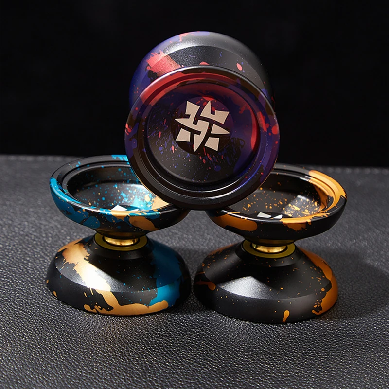 Yoyo Professional Magic Yoyo Metal Yoyo Con 10 Cuscinetti A Sfera In Lega Di Alluminio Ad Alta Velocità Non Reattivo Yoyo Toy Yoyo Per Bambini Adulti