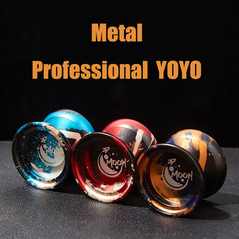 Yoyo Professional Magic Yoyo Metal Yoyo Con 10 Cuscinetti A Sfera In Lega Di Alluminio Ad Alta Velocità Non Reattivo Yoyo Toy Yoyo Per Bambini Adulti