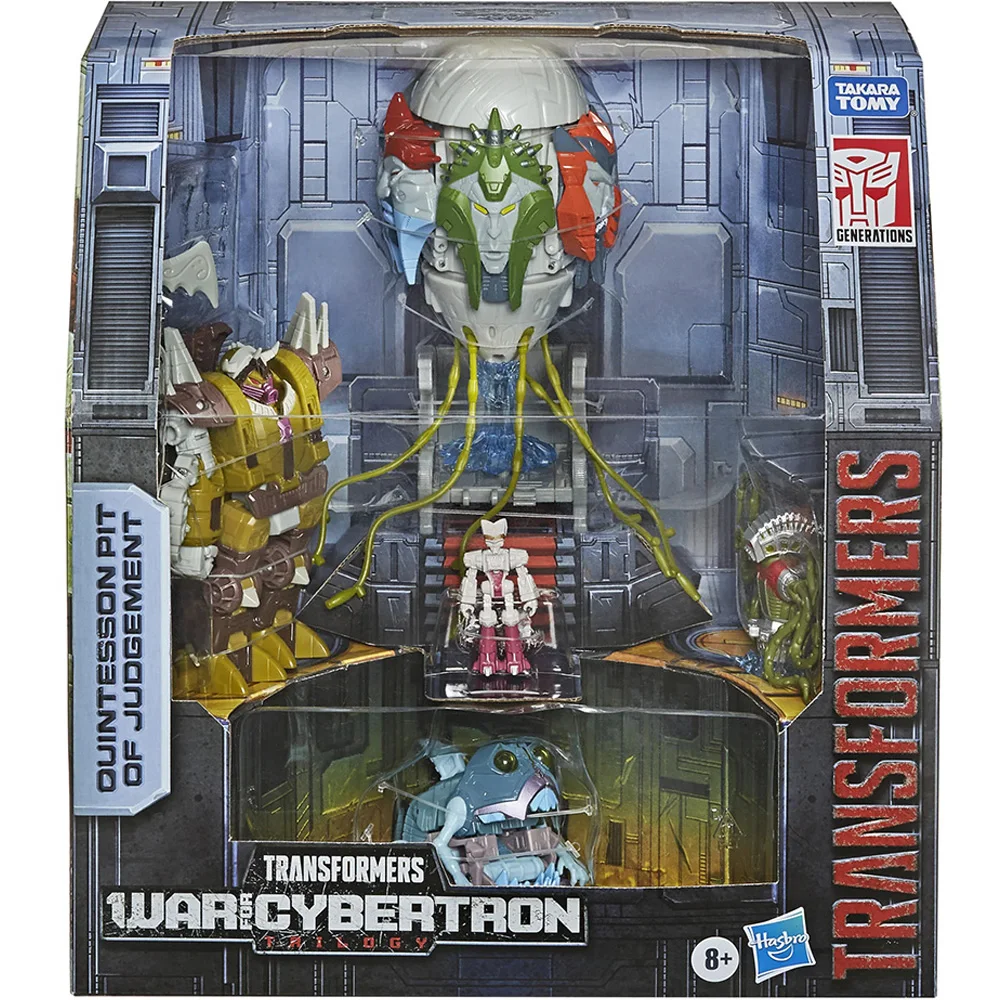 Original Poly Transformers Generations War For Cybertron Trilogy Quintesson Pit Of Votion Quintesson Rode Allicon Toy Gift