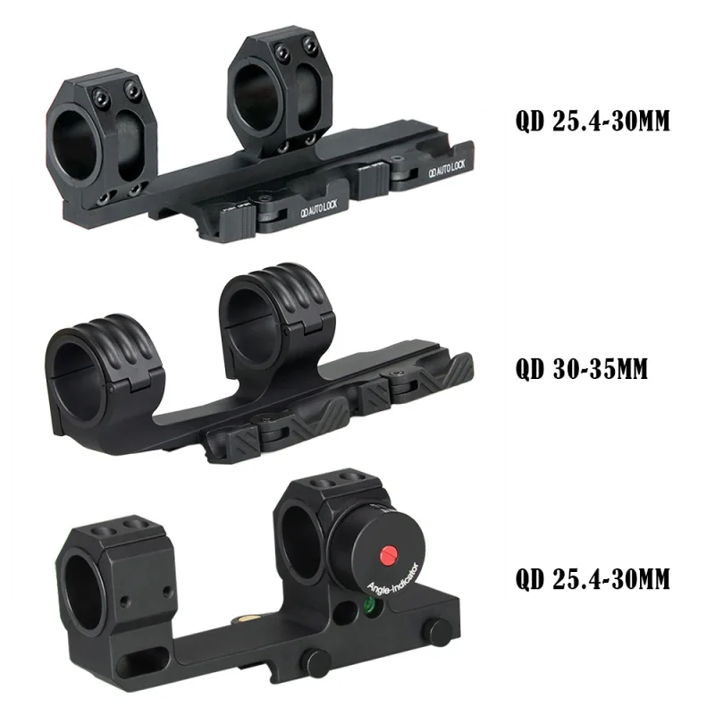 Ppt Tactical Scopes Mount Dual Rings 25.4 30Mm 35Mm Picatinny Rail Mounts Qd Smontaggio Dobble Ring Caccia Rifle Scope Mount