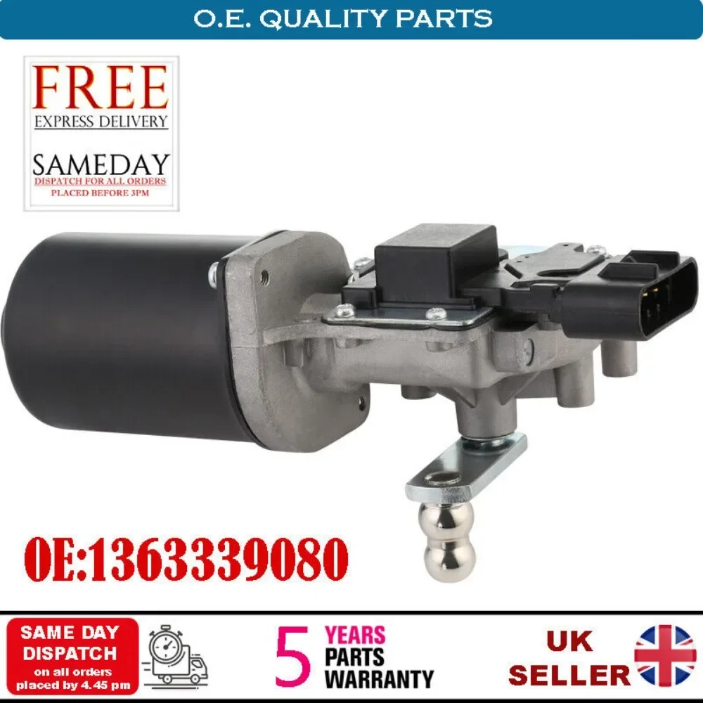 Motore Tergicristallo Anteriore Per Peugeot Boxer Citroen Relay Fiat Scudo 2007 On