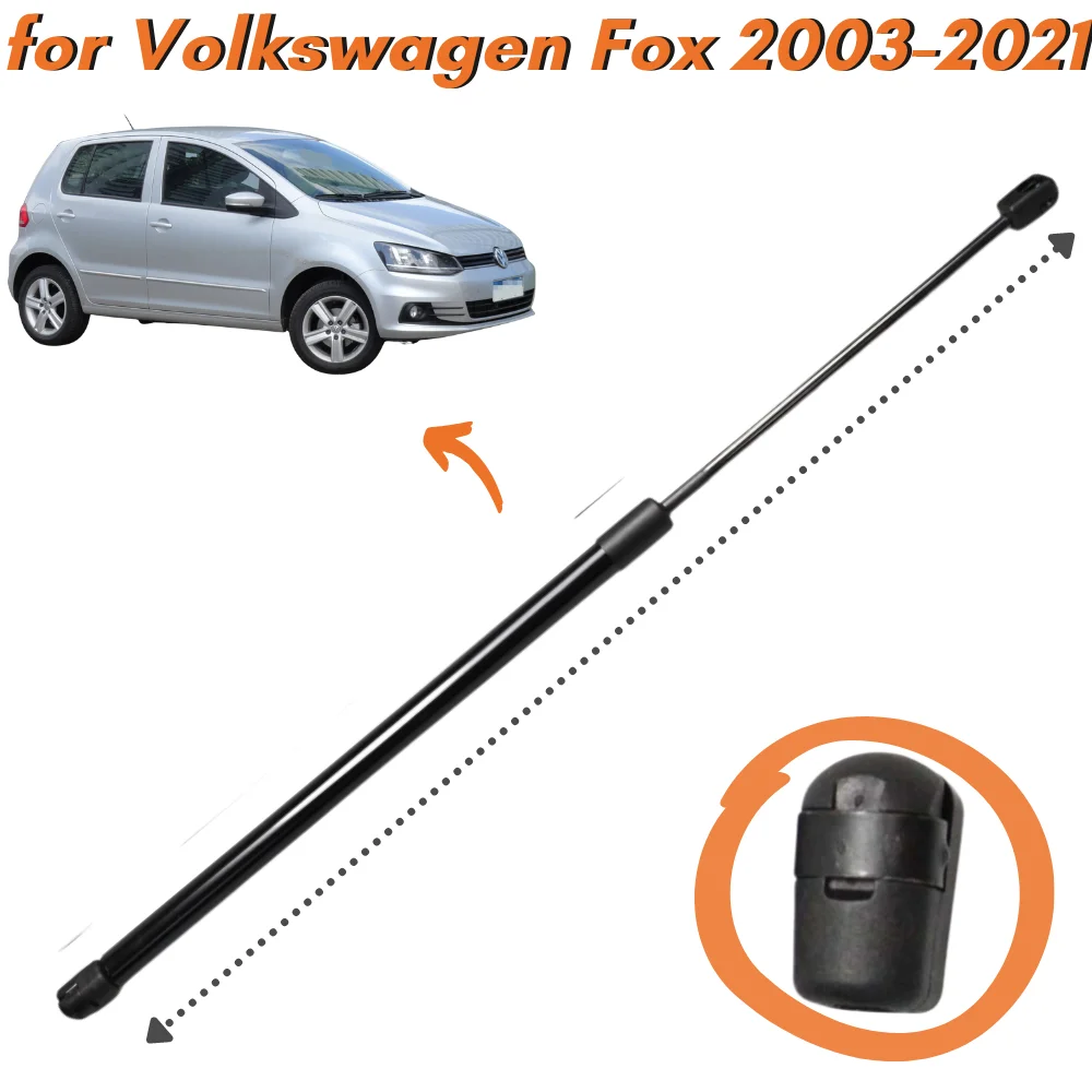 Qty(1) Puntoni Del Cofano Per Volkswagen Fox Lupo Spacefox 2003-2021 Cofano Anteriore Cofano Ammortizzatori A Gas Molle Ammortizzatori Supporti Di Sol