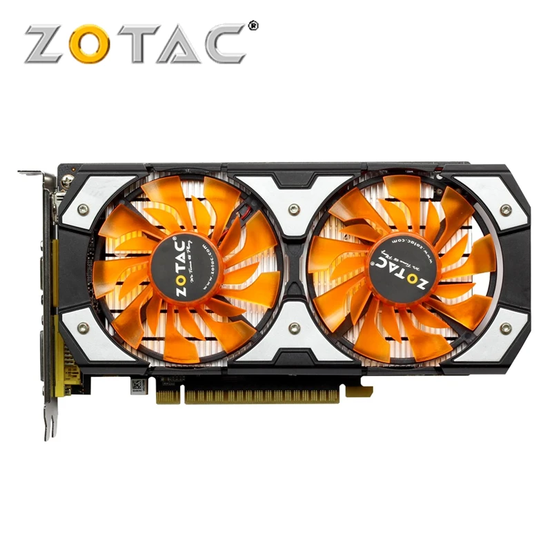 Schede Grafiche Zotac Gtx 750Ti 2 Gd5 Gddr5 Scheda Video Per Nvidia Originale Geforce Gtx750Ti 2Gb Thunder Edition Tsi Pa Pb Hdmi