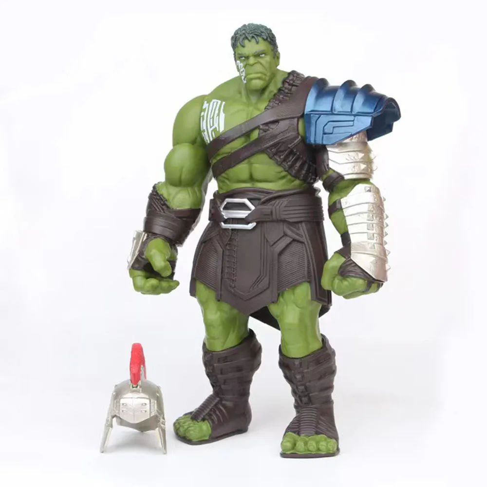 33Cm Marvel Avengers Thor 3 Ragnarok Movable Hammer Battle Axe Gladiator Hulk Bjd Figurine Model Charm Hobby Toy Collection