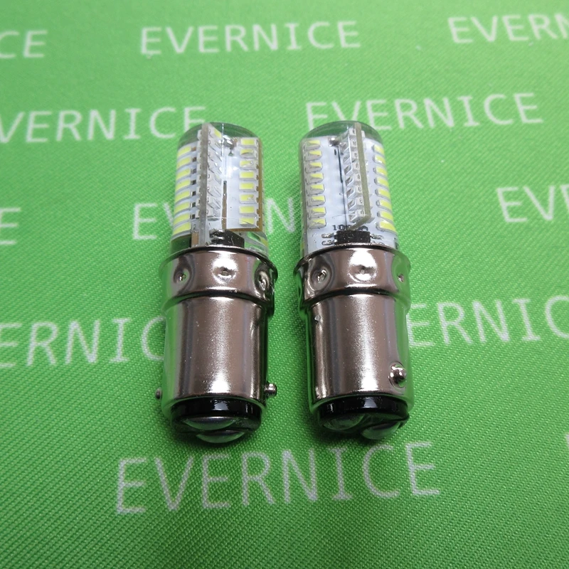 2 Pz 110 V Push In Lampadina 64 Led Per Singer Serger 14Sh654 14Sh744 14Sh754 14U344 14U354B