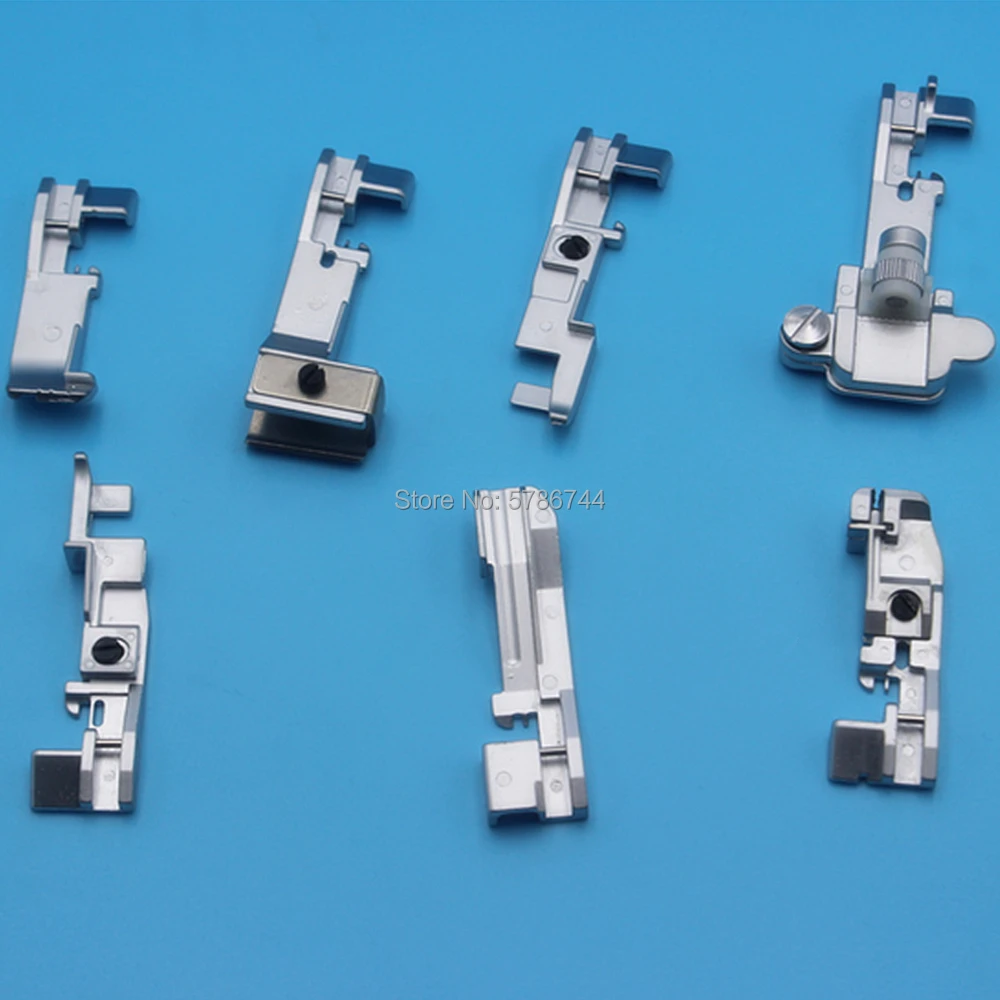 7 Set Di Piedi Per Il Cantante Overlock Serger 14Cg754 14Sh654 14U555 14U557 Consew 14Tu Pfaff 4870