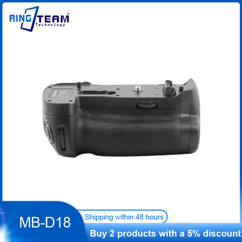 Mb-D18 Power Battery Grip Per Fotocamere Dslr Nikon D850 En-El15A En-El18B