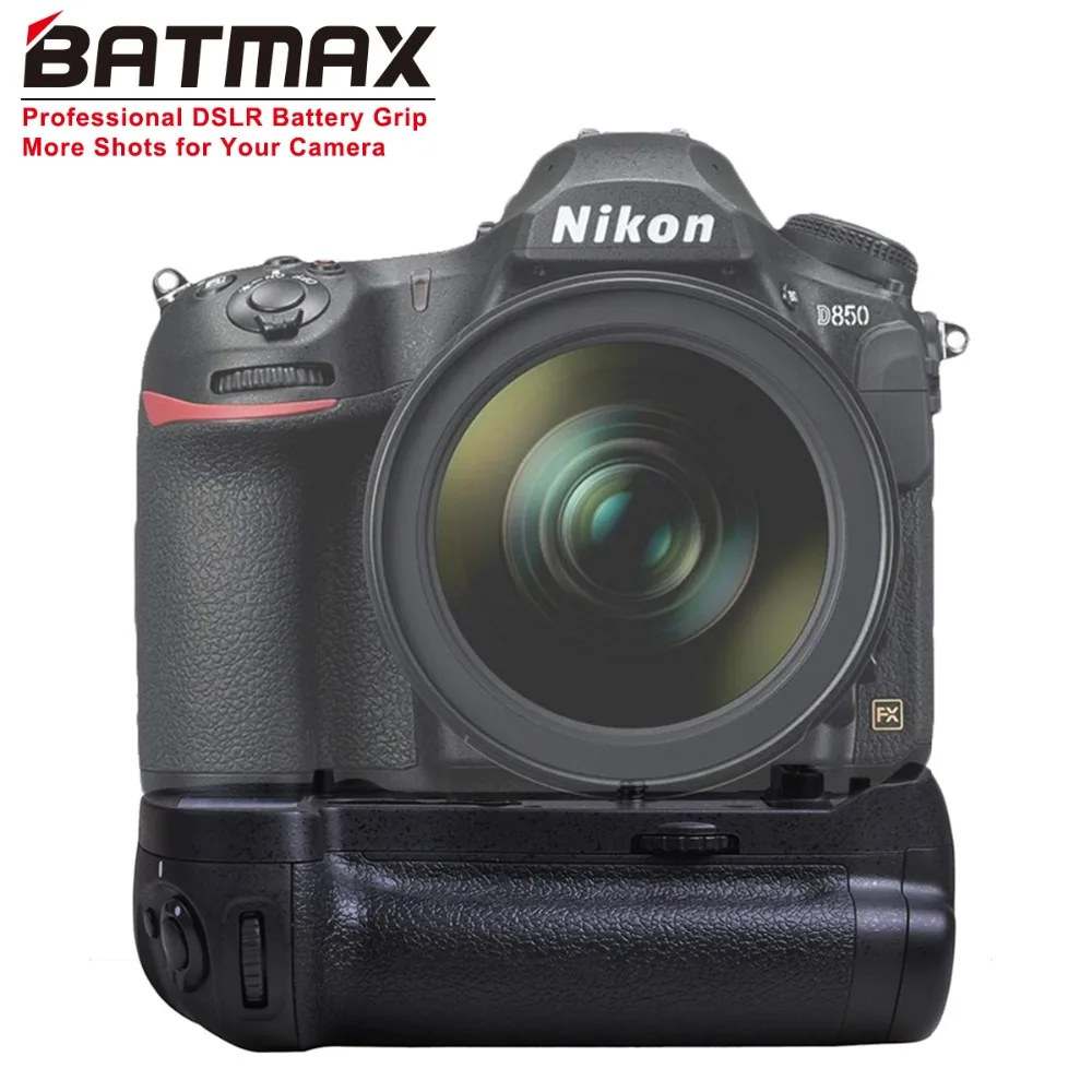 Batmax Mb-D18 D850 Supporto Per Presa Batteria Verticale Per Fotocamere Dslr Nikon D850 Mb-D18 Come Funziona Con Pastella En-El15A En-El15 O 8X Aa