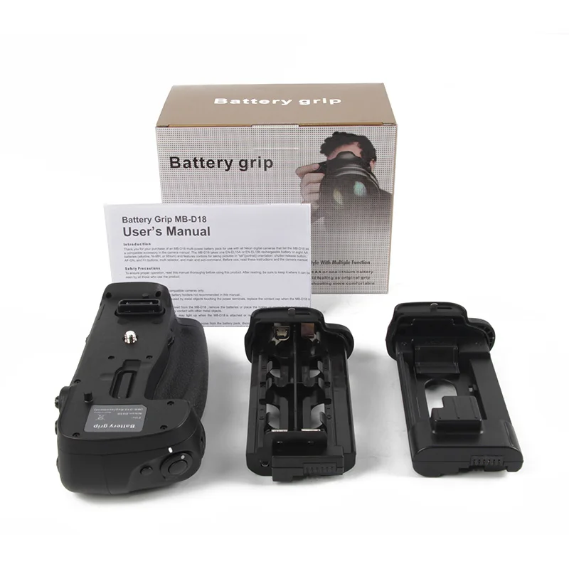 Battery Grip Per Nikon Fotocamera Dslr Come Mb-D18 D850 Mbd18 Uso En-El15 Batteria