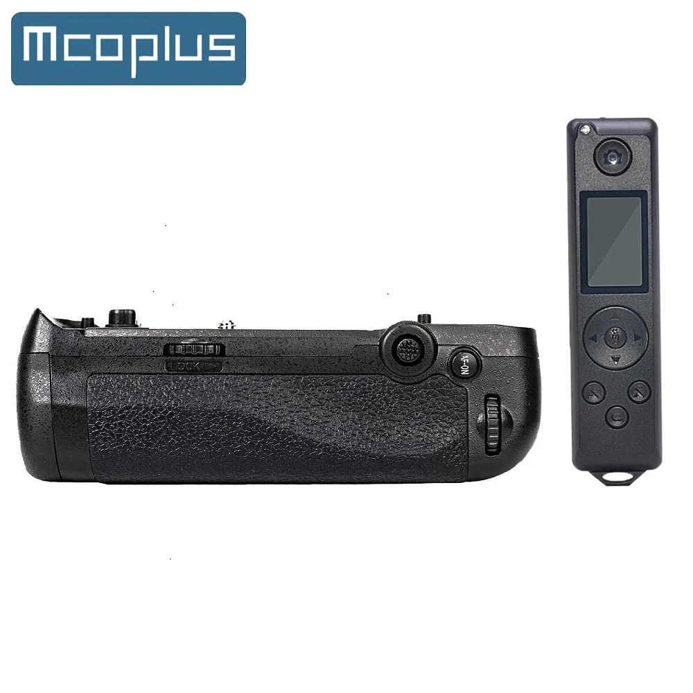 Mcoplus Bg-D850 Pro Impugnatura Verticale Della Batteria Con Telecomando Wireless 2.4G Per Fotocamera Digitale Nikon D850 Slr As Mb-D18