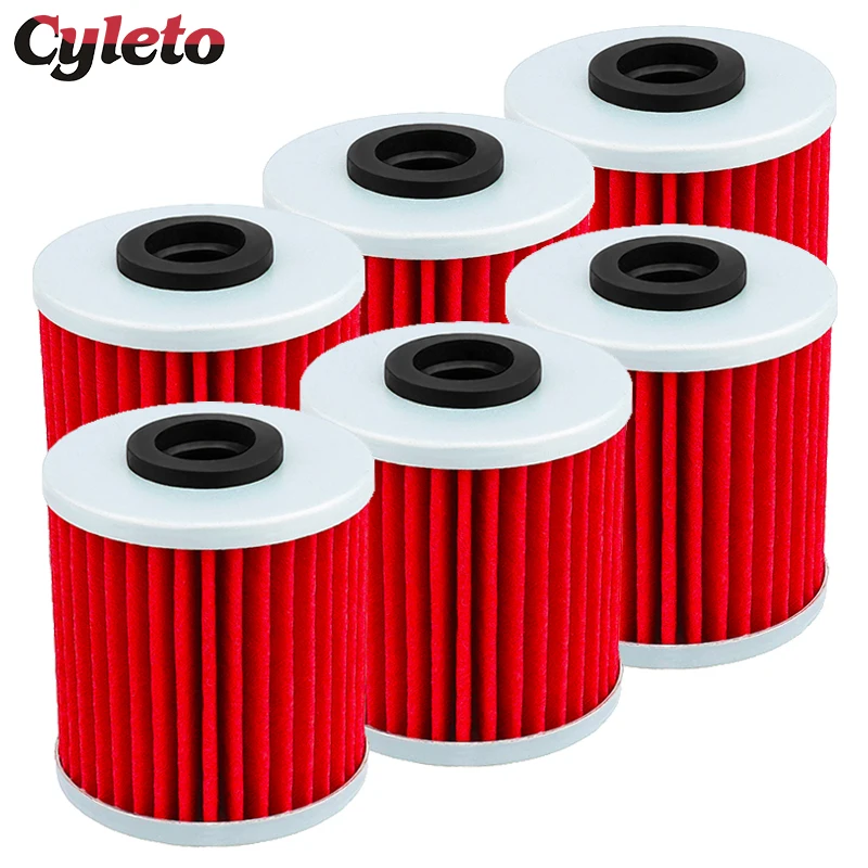 2/4/6 Pz Cyleto Parti Del Motociclo Filtro Olio Per Beta Evo 250 Sport 2007-2017 Evo 300 Fabbrica 2009-2021 Lml 200 Star 2011-2015