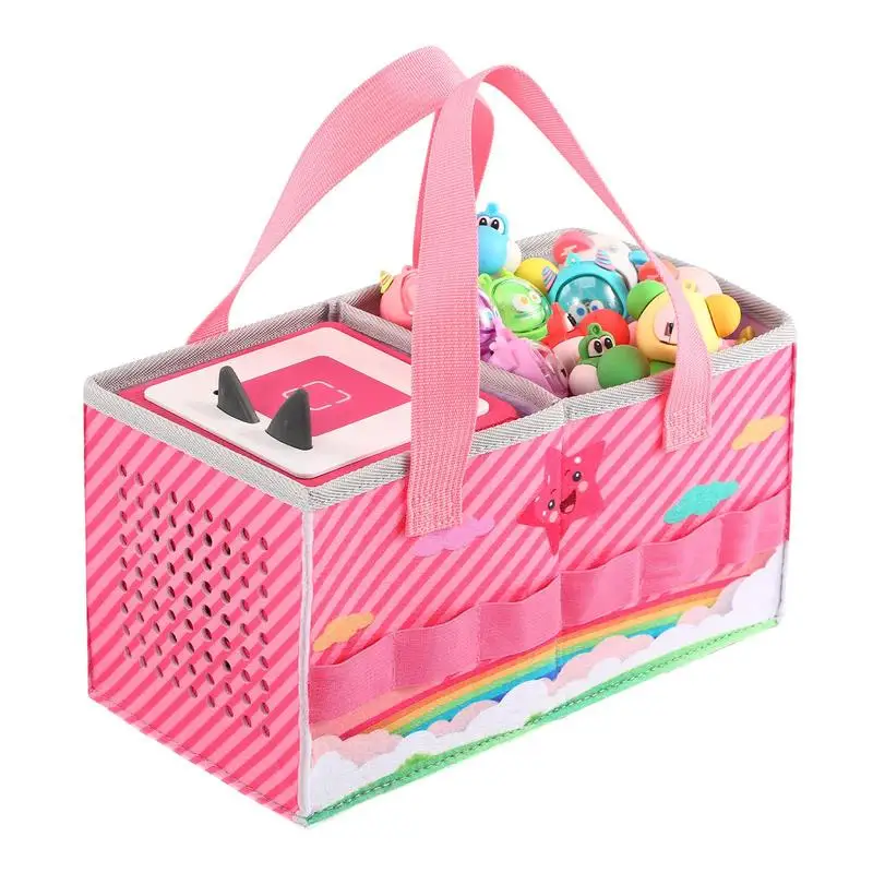 Borsa Portaoggetti Audio Borsa Portaoggetti Portatile Custodia In Feltro Extra Space Per Toniebox Player Starterset Nuovo