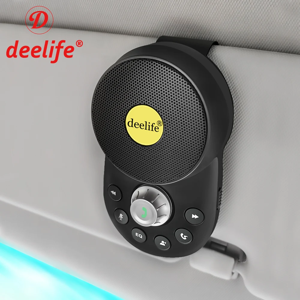 Kit Vivavoce Vivavoce Per Auto Bluetooth Deelife Bt 5.0 Per Auto A Mani Libere
