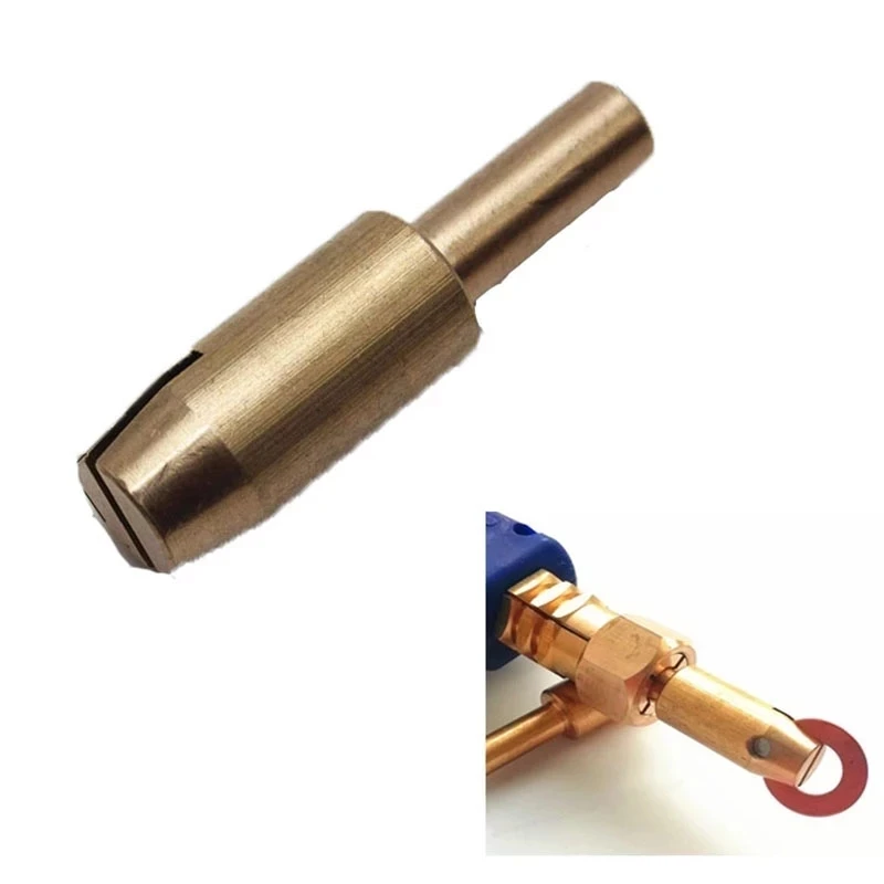 Dent Fix Pistola Per Saldatura Rondella Rotonda Chuck Car Spotter Head Tip Morsetto Bit Spot Weld Stud Washer Holder Accessorio In Rame