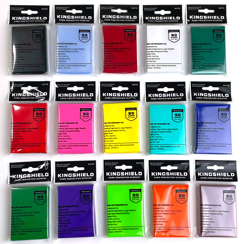 100Pcs Matte Colorful Yu Gi Oh Card Sleeves Trading Cards Protector Shield Ygo Card Deck Cover Manicotto Di Dimensioni Giapponesi 63X90Mm