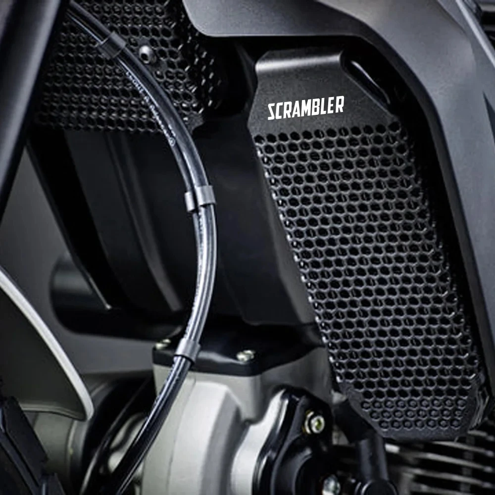 Protezioni Raddrizzatrici Per Ducati Scrambler Icon Throttle Street Classic Italia Indforendent Oil Cooler Guard Griglia Di Protezione Della Copertura