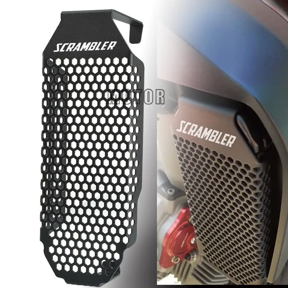 For Ducati Scrambler Icon Dark 2020 2021 Icon Scrambler Classic 2019 Motorcycle Oil Cooler Guard Cover Protector Monster 797+