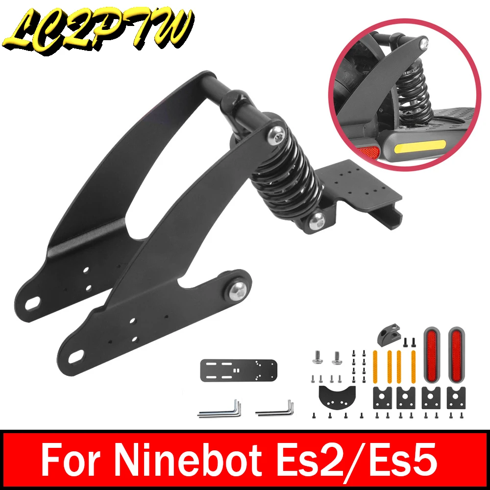 Kit Forcella Sospensione Anteriore Ammortizzatore Posteriore Modificato Per Segway Ninebot Es2/Es5 Scooter Elettrico Assorbimento Degli Urti Di Alta Q