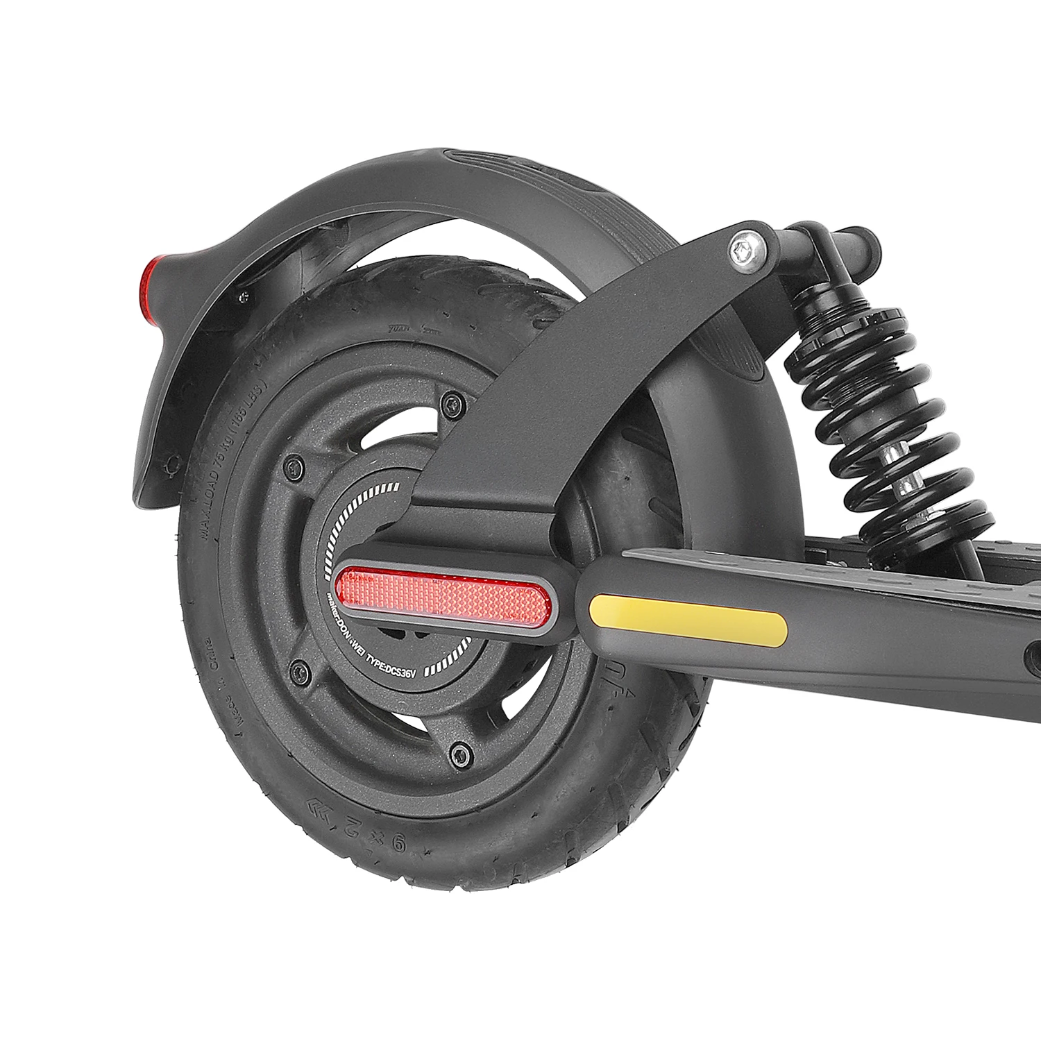 Kit Forcella Ammortizzatore Posteriore Nero Seriale Es Per Scooter Elettrico Segway Ninebot Es1/Es3 Es2/Es4/Es5 Con Brevetto