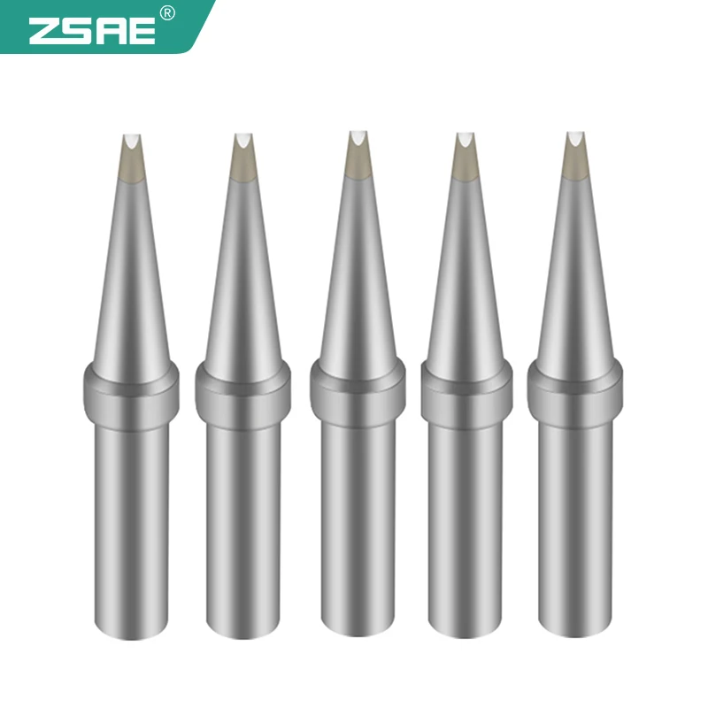 5 Punte Per Saldatore Serie Et Pz/Set Compatibili Con Weller Wesd51 Wes51 Pes51