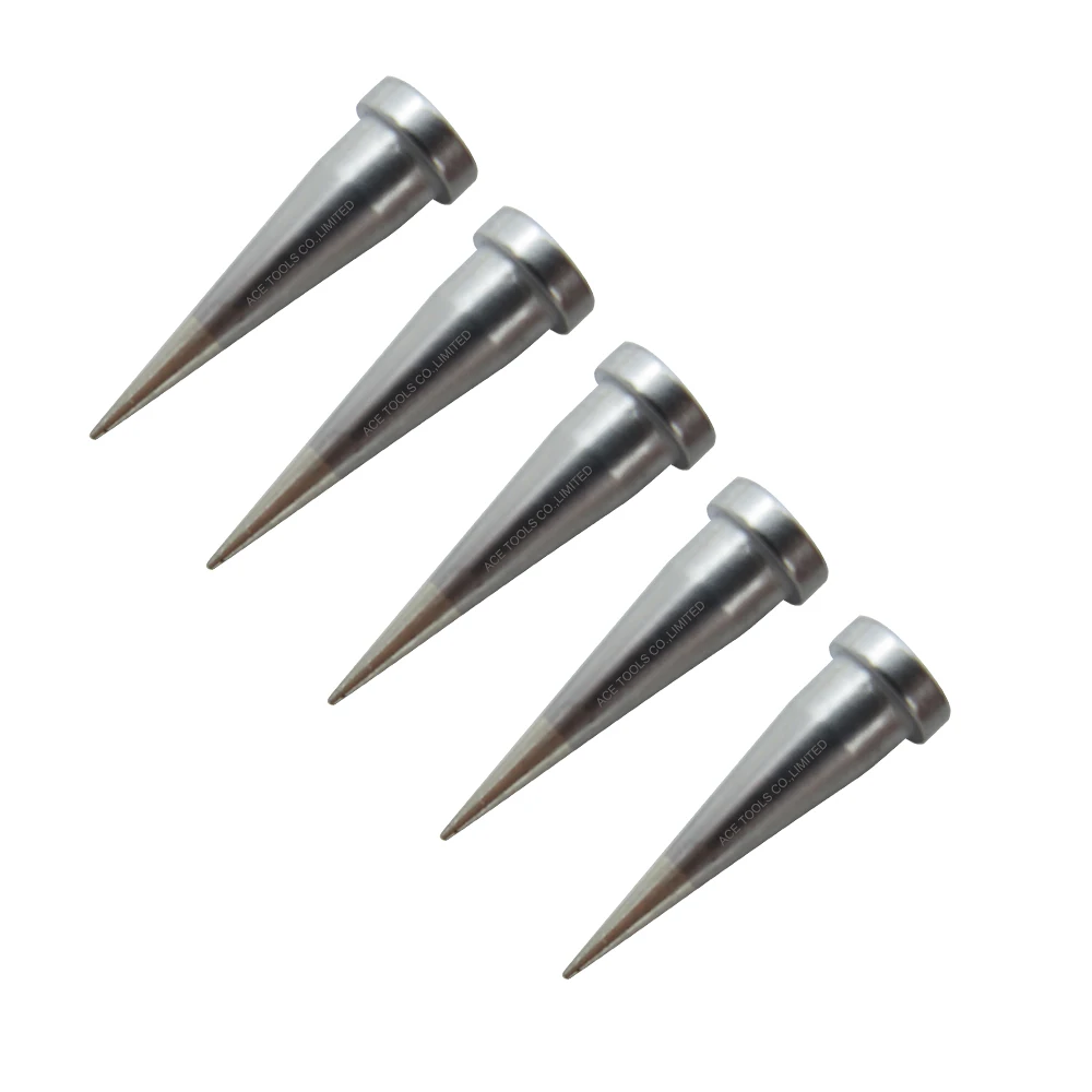 Lts Conico 0.4Mm 0.016 "Punta Di Saldatura Adatta Weller Wp80 Wsp80 Wsfp8 Wd1000 Wd2000 Wsd81 Ws81 Wsf81D8 Ws81D5 Manico In Ferro