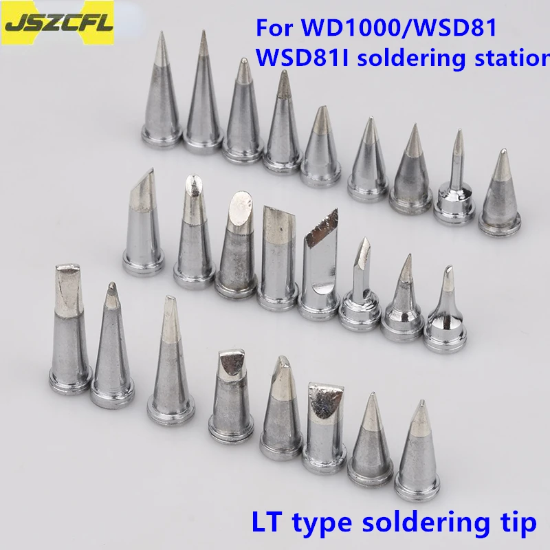 2/11Pcs Lt Punte Per Saldatore Strumenti Di Saldatura Punta Di Saldatura Per Weller Wd1000/Wsd81/Wsd81I Stazione Di Saldatura Riscaldamento Rapido