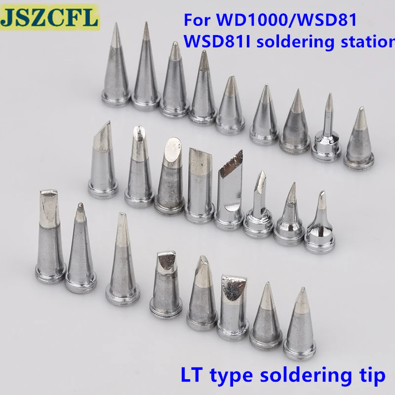 2/11Pcs Lt Punte Per Saldatore Strumenti Di Saldatura Punta Di Saldatura Per Weller Wd1000/Wsd81/Wsd81I Stazione Di Saldatura Riscaldamento Rapido