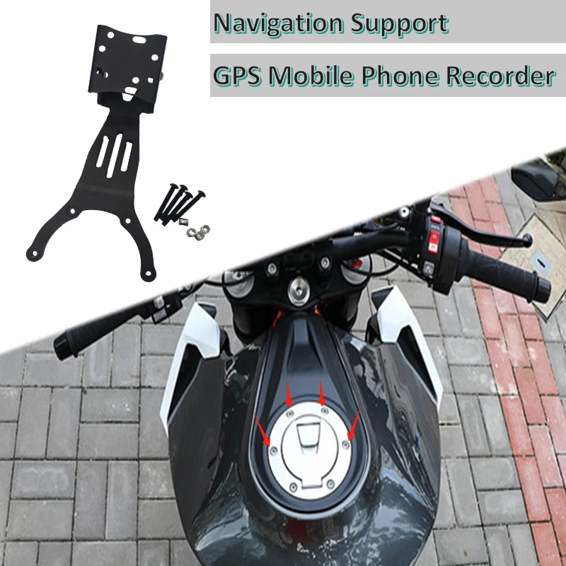 Accessori Moto Gps/Smart Phone Navigation Gps Plate Staffa Adapt Holder Per Mv Agusta Brutal 800 2018 +