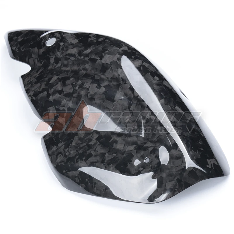 Di Scarico Scudo Termico Di Protezione Della Copertura Per Mv Agusta Brutale 675 800 Pieno 100% In Fibra Di Carbonio