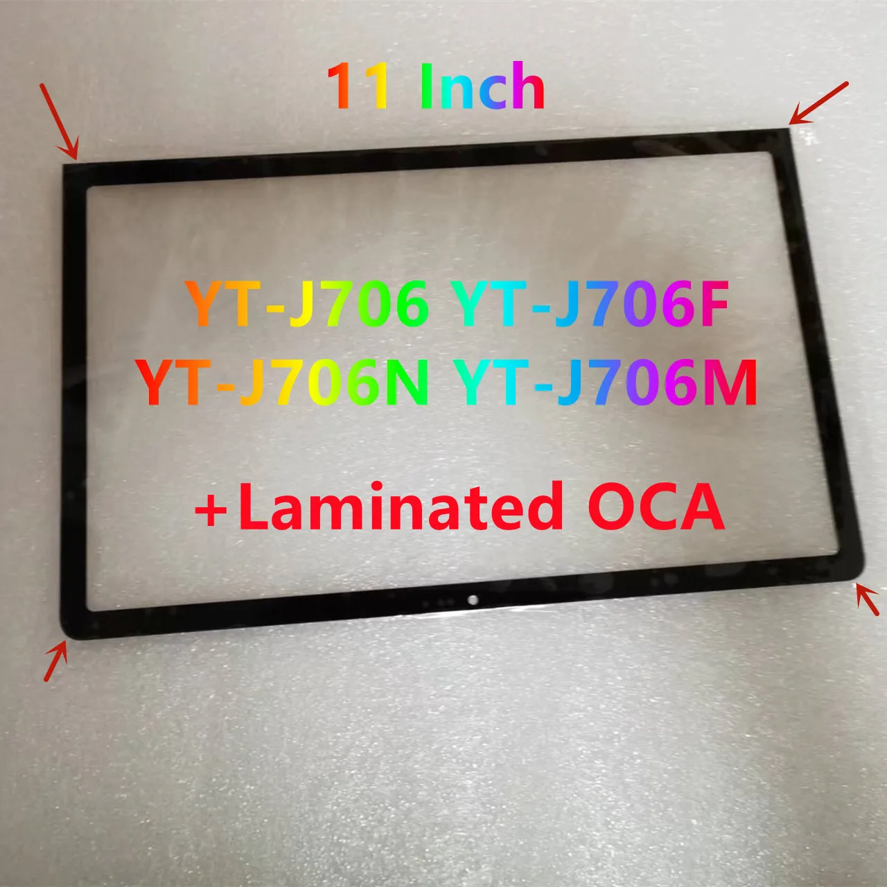 11 "Nuovo Schermo Lcd Touch Screen Esterno Per Lenovo Yoga Tab 11 Yt-J706 Yt-J706F Yt-J706N Yt-J706M Touch Panel Vetro Laminato Oca