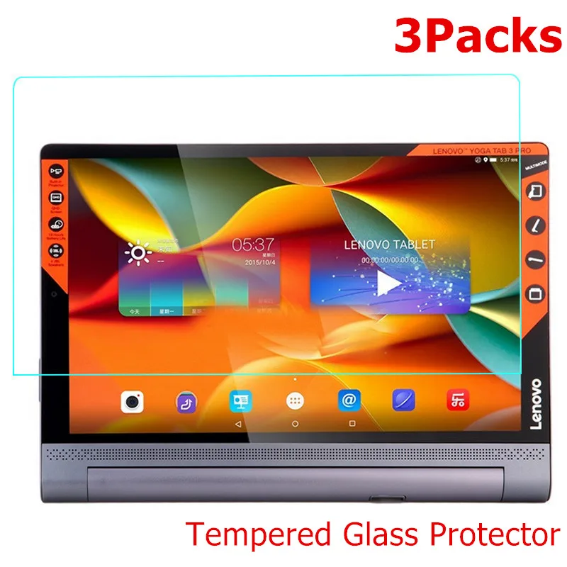 Vetro Temperato 3 Pezzi Per Lenovo Yoga Tab 11 Yoga Pad Pro 13 Pellicola Salvaschermo Per Tablet Yoga Tab 5 Tab 3 Tab3 Pro Plus Film
