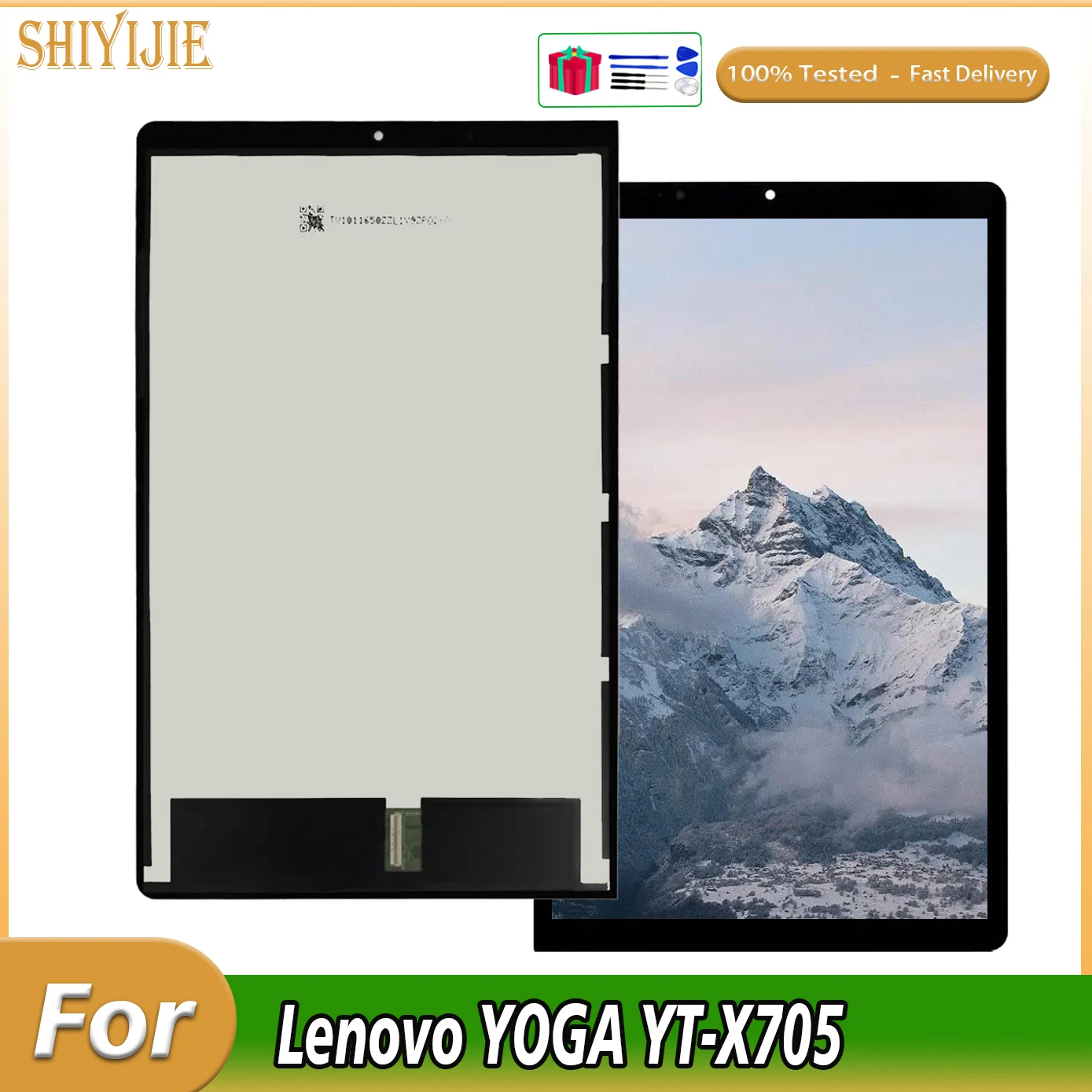 Lcd Da 10.1 ''Per Lenovo Yoga Tab 5 Smart Tab Yt-X705 Yt-X705X Yt-X705L Yt-X705F Display Lcd Touch Screen Digitizer Assembly Panel