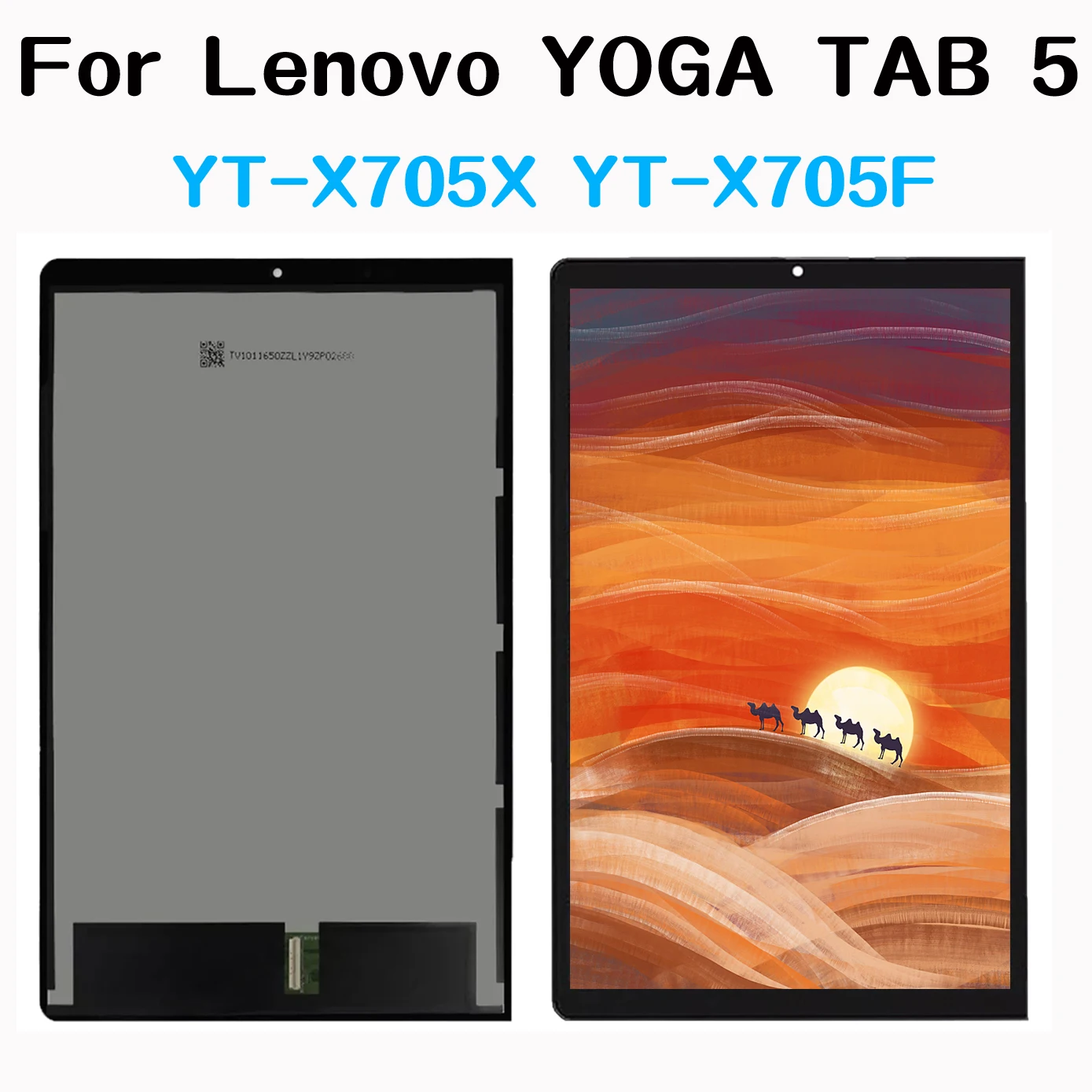 Display Lcd Da 10.1 ''Per Lenovo Yoga Tab 5 Yt-X705 Yt-X705L Yt-X705X Yt-X705F Lcd Touch Screen Digitizer Assembly