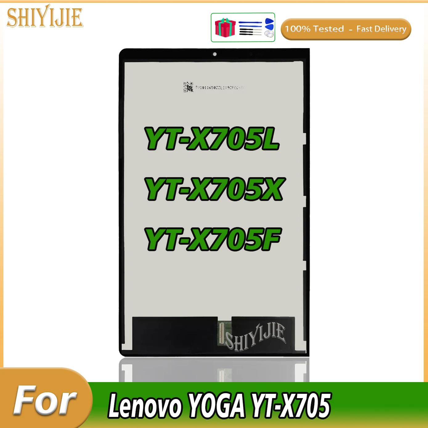 Lcd 10.1 ''Per Lenovo Yoga Tab 5 Smart Tab Yt-X705 Yt-X705L Yt-X705X Yt-X705F Display Lcd Touch Screen Digitizer Assembly Panel